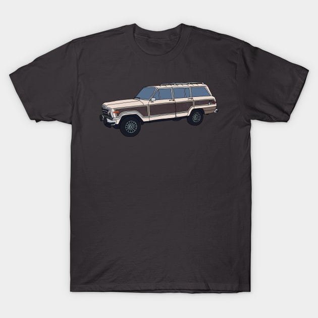 Hand Drawn Grand Wagoneer T-Shirt by ItsRTurn